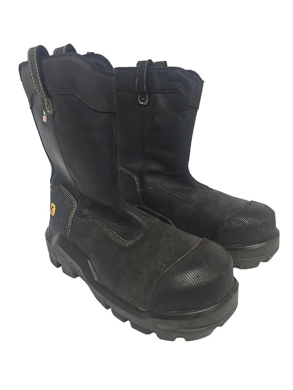 DakotaA Men’s 10” Pull-On 8571 Comp Toe CP T-Max Insulated Boots Black Size 12M